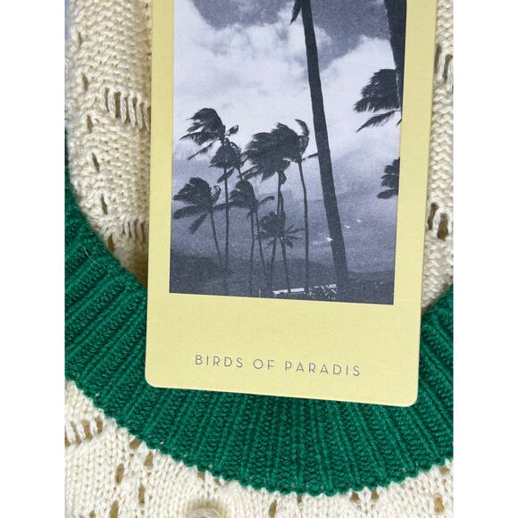 TROVATA Birds of Paradis Sz M Medium Anni Pullover Sweater NWT - Picture 5 of 15